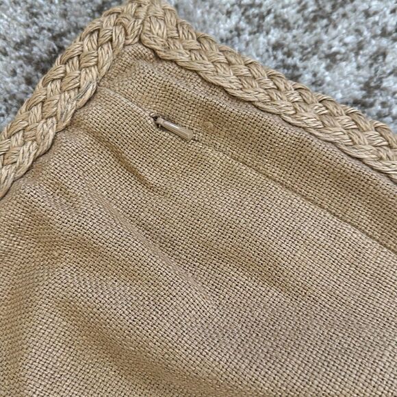 Pottery Barn 100% Linen Tan Pillow Cover (1) - Picture 3 of 6